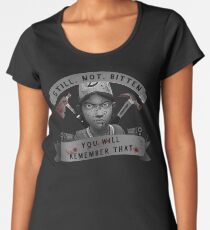 Clementine Still Not Bitten (V.4) Women's Premium T-Shirt