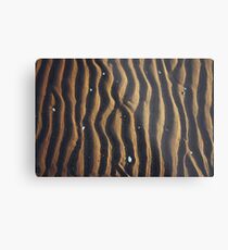 Beach Grooves Metal Print