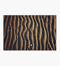 Beach Grooves Photographic Print