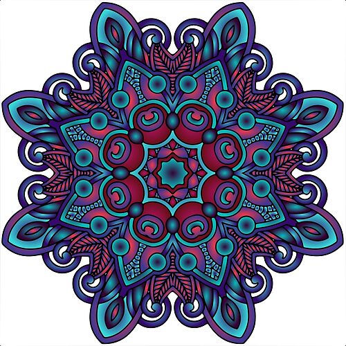 Pattern Mandalas 245 (Style:6)