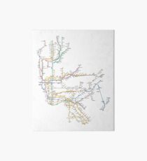 New York City Subway System Art Board