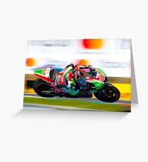 Moto Gp Greeting Card