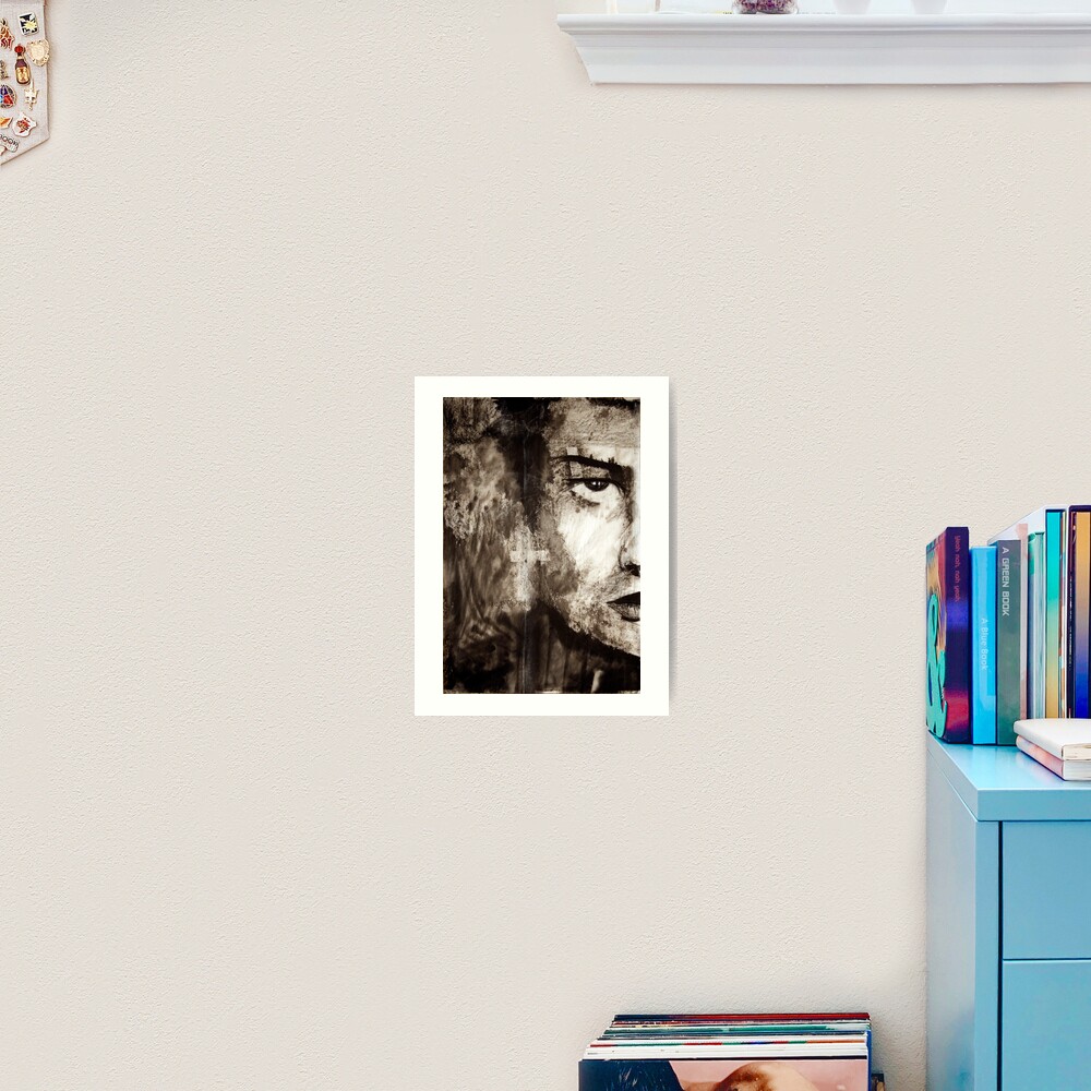 portrait of Simon John Ritchie Art Print
