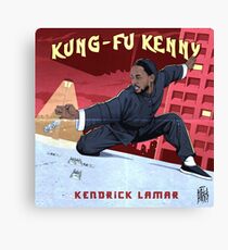 Kung Fu Kenny Canvas Print