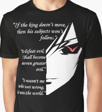 The Testamennt of Lelouch Vi Britannia Part 1 Graphic T-Shirt