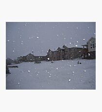 " Snowstorm " Photographic Print