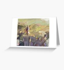 The Mad King's Castle Greeting Card