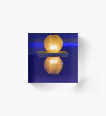 Golden Globes Acrylic Block