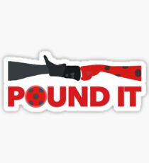 Pound It Sticker