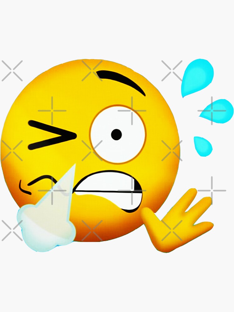 "The wrong emoji crush funny gene" Sticker by Tagliobros Redbubble