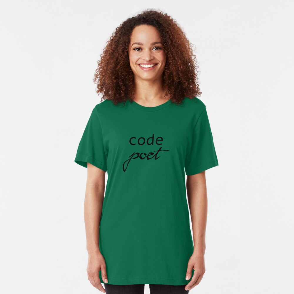 Code Poet Slim Fit T-Shirt