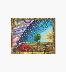 Flammarion Woodcut Flat Earth Design 2017 Art Board