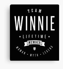 Team Winnie Canvas Print