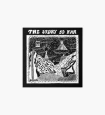 The Story So Far Self Titled Transparent (White) Art Board