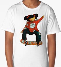Skater Girl TShirt by Karin Taylor Long T-Shirt