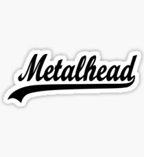 METAL HEAD Sticker