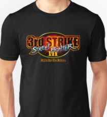 Street Fighter III: 3rd Strike - Fight for the Future logo Slim Fit T-Shirt