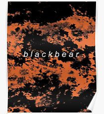 blackbear tie dye Poster