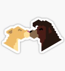 Kovu und Kiara Sticker