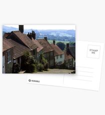 Gold Hill, Shaftsbury Dorset Postcards