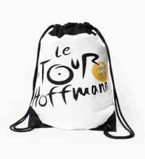 Tour de Hoffmann Drawstring Bag
