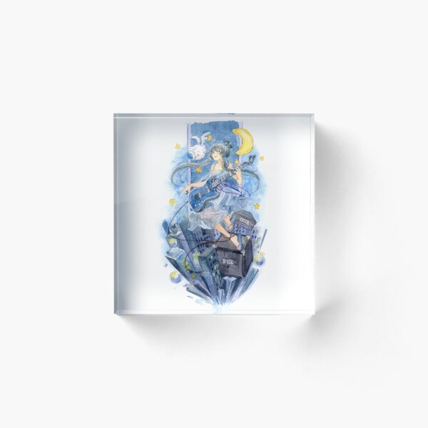 Rocking Cradle Acrylic Block