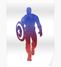 Hero Inspired Silhouette Poster