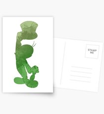 Cricket Inspired Silhouette Postcards