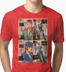 Resident Evil - Chris & Jill Tri-blend T-Shirt