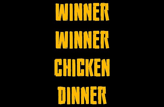 P sters  Winner  Winner  Chicken  Dinner  PUBG   de dang00 