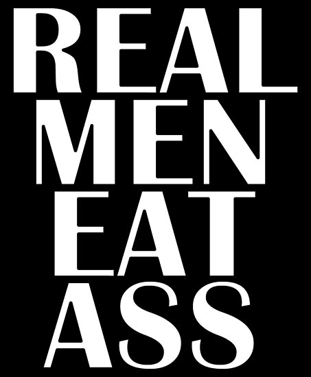 black men eat ass Gay latex sex gallery
