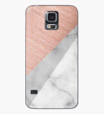 Rose Gold and Marble Case/Skin for Samsung Galaxy