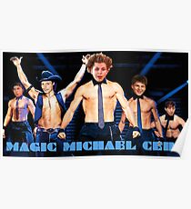 Póster Magic Michael Cera