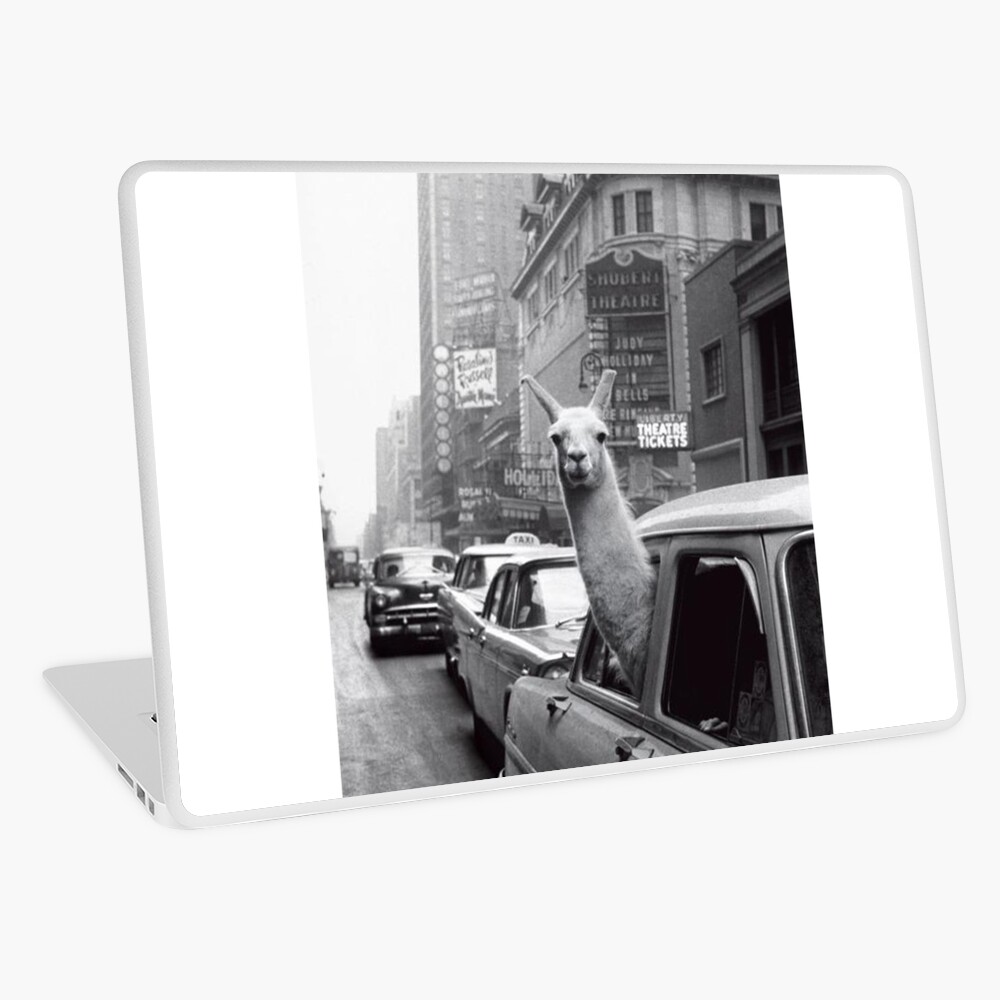 New York Llama Laptop Skin