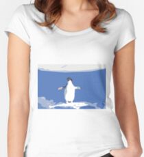 Penguin Women's Fitted Scoop T-Shirt