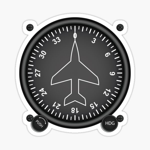 Flight Instruments Stickers | Redbubble