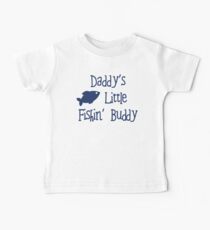 Papas Little Fishing Buddy Baby T-Shirt