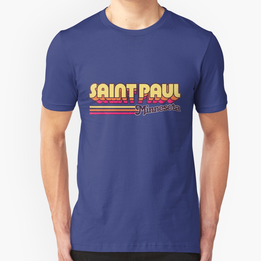 Saint Paul, MN | City Stripes Slim Fit T-Shirt