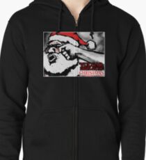 Vulgar Display of Christmas Zipped Hoodie
