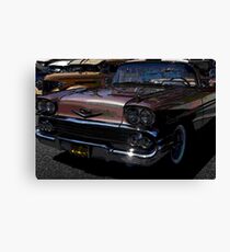 1956 Chevy; Historical Front Street Car Show; Norwalk, CA USA Canvas Print