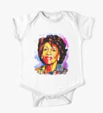 Maxine Waters is my Spirit Animal - colorful portrait One Piece - Short Sleeve