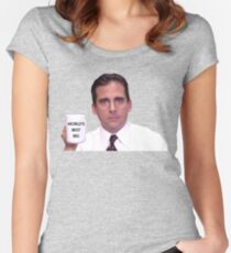 World's Best Big Fitted Scoop T-Shirt
