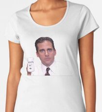 World's Best Big Premium Scoop T-Shirt