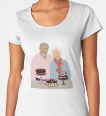 Camiseta premium para mujer Gran británico Bake Off