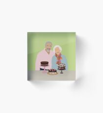 Great British Bake Off Acrylic Block