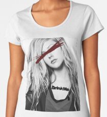 Dead Pop Stars Of Our Youth - Avril Lavigne Women's Premium T-Shirt