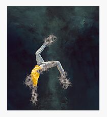Breakdancer water splash Photographic Print