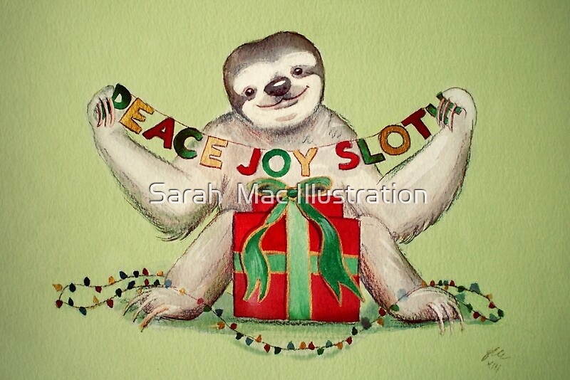 gund christmas sloth