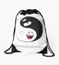 MARIO. Ghost Boo and Bullet Bill Drawstring Bag