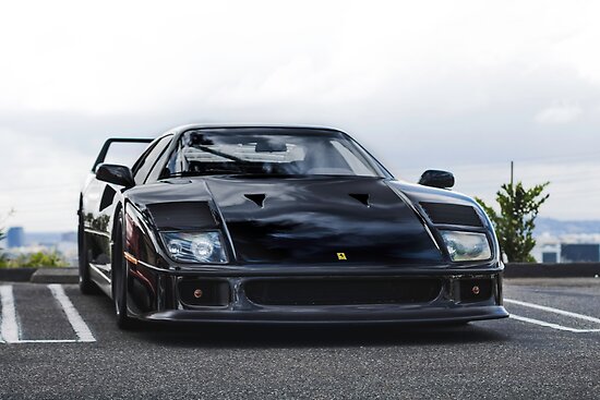 ferrari f40 black